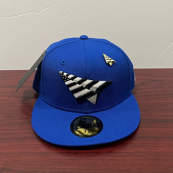 New Era Accessories New Era X Paper Planes 59fifty Fitted Hat Blue